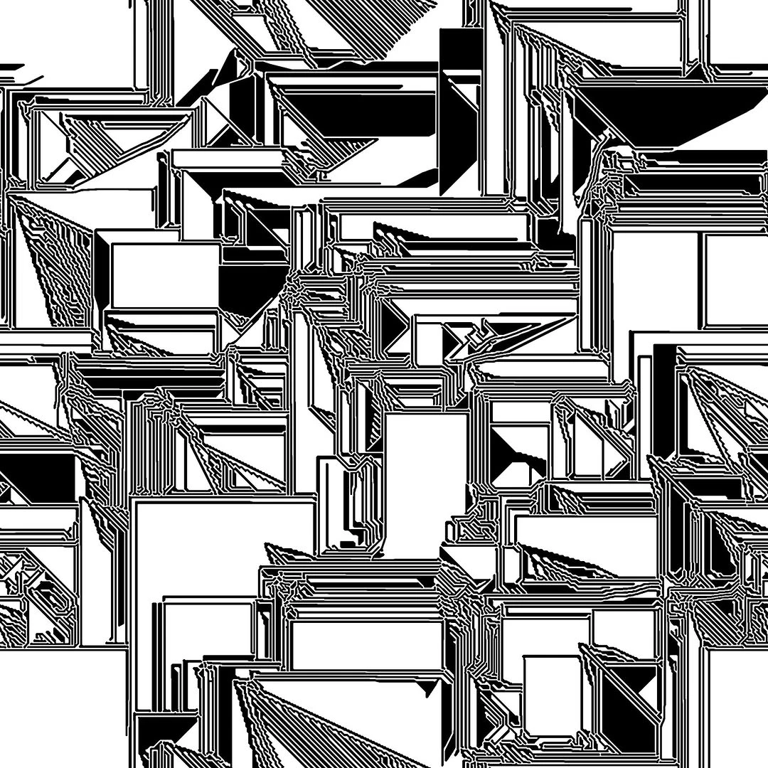 Light procedural contour study made with MotionCOPs